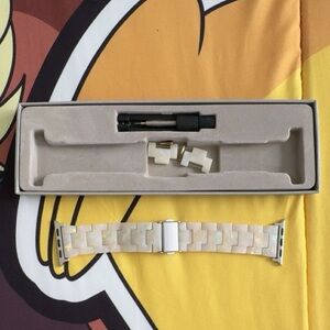 V-MORO White Ceramic Watch Band